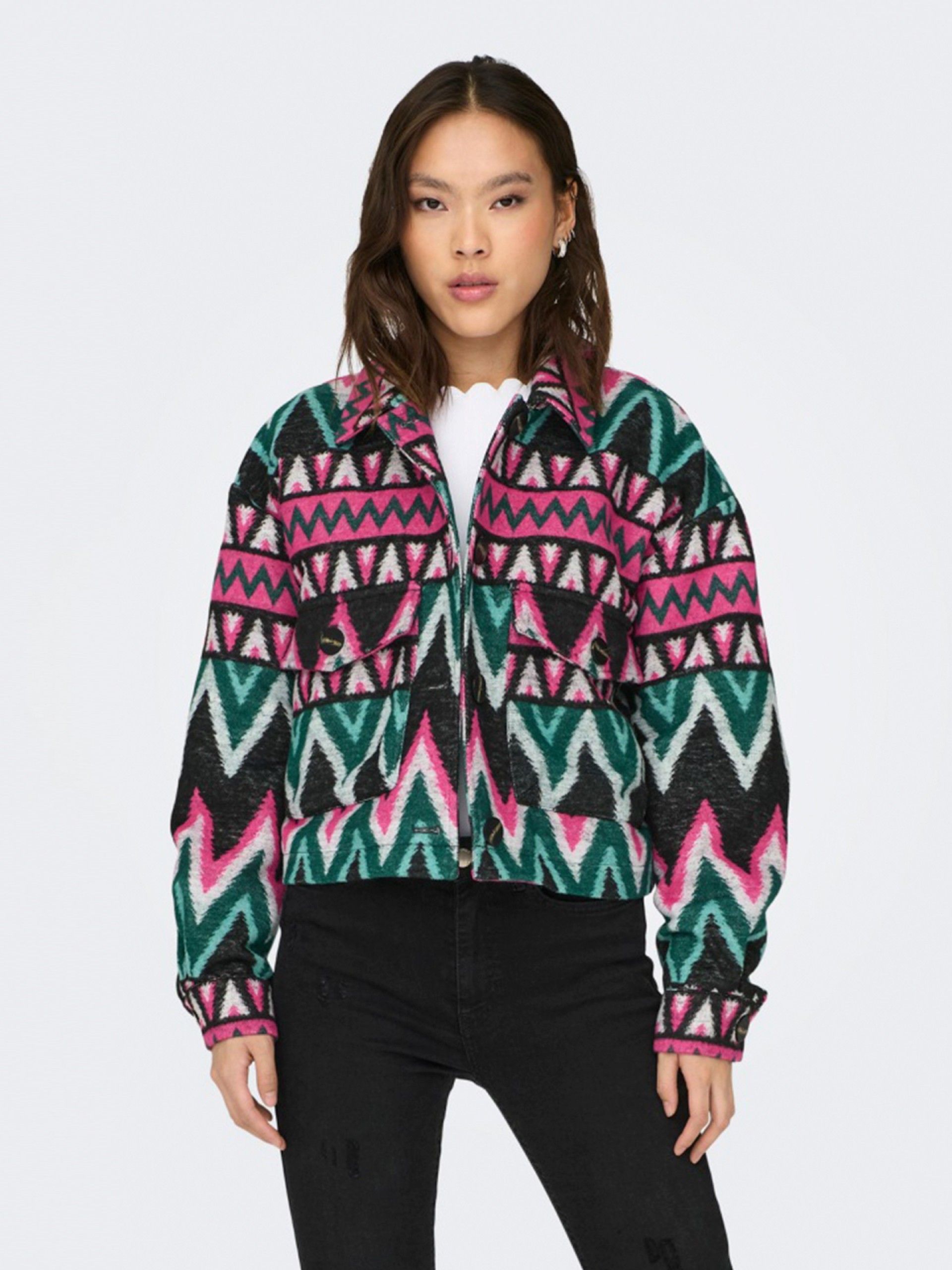 Casaco Only ONLPil Aztec Otw