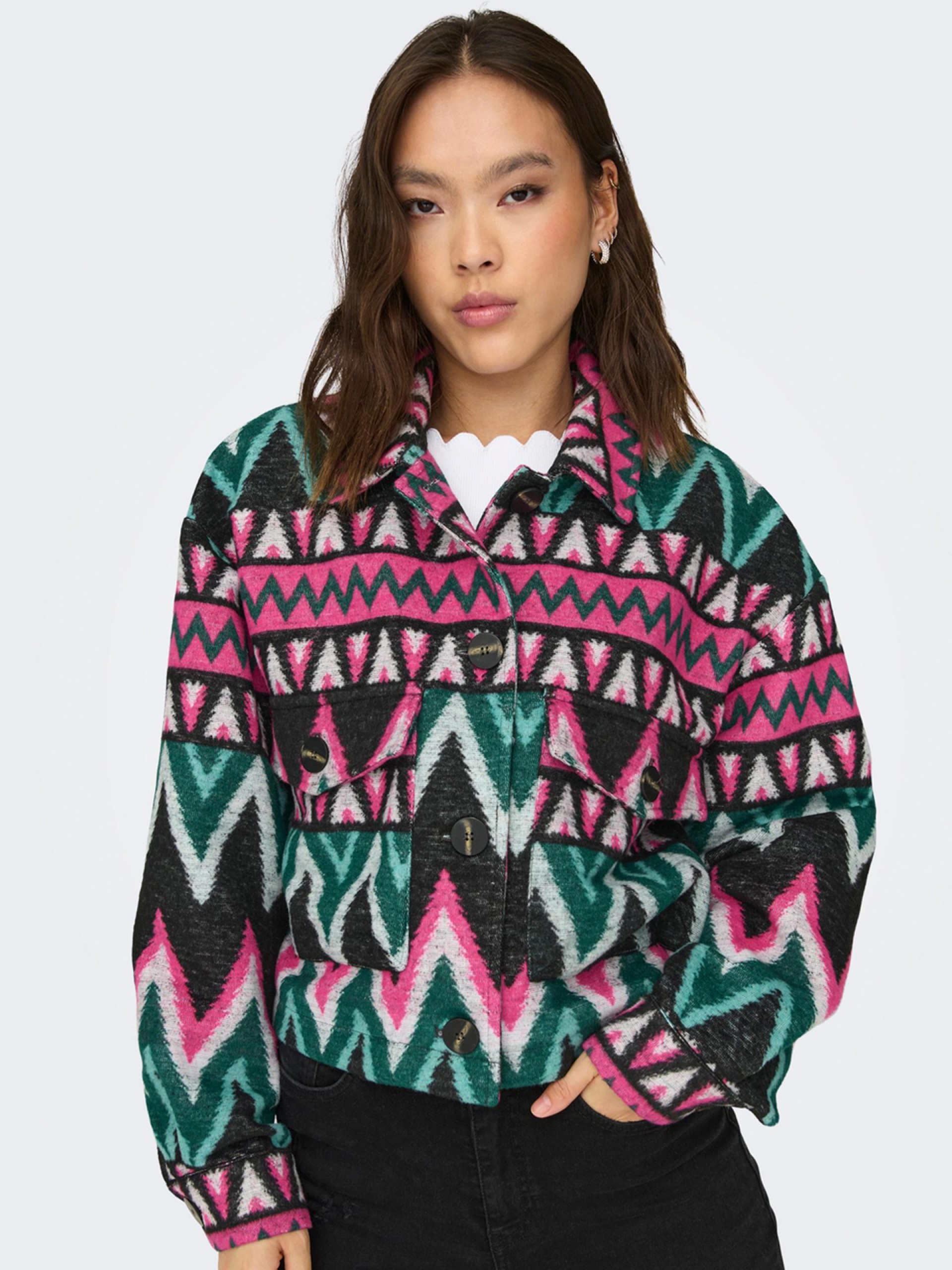 Casaco Only ONLPil Aztec Otw