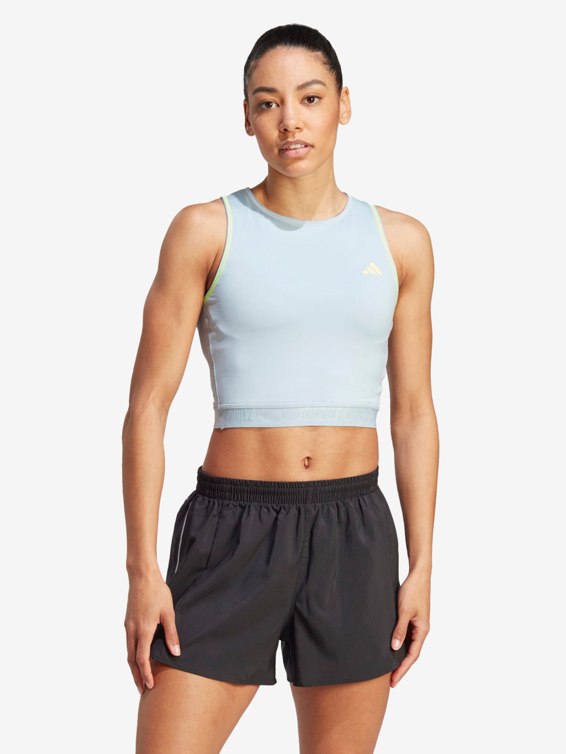 Camiseta de Tirantes Adidas Adizero Running Crop