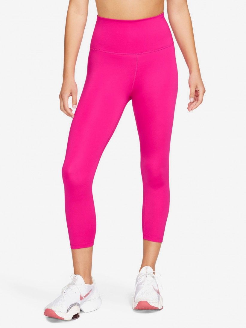 Buy Nike kids girl brand logo pull on leggings pink Online | Brands For Less