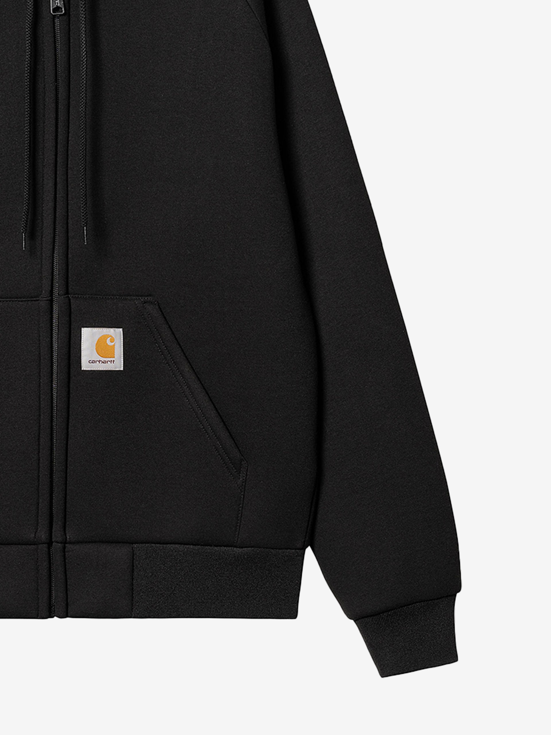 Chaqueta con Capucha Carhartt WIP Car-Lux Negra