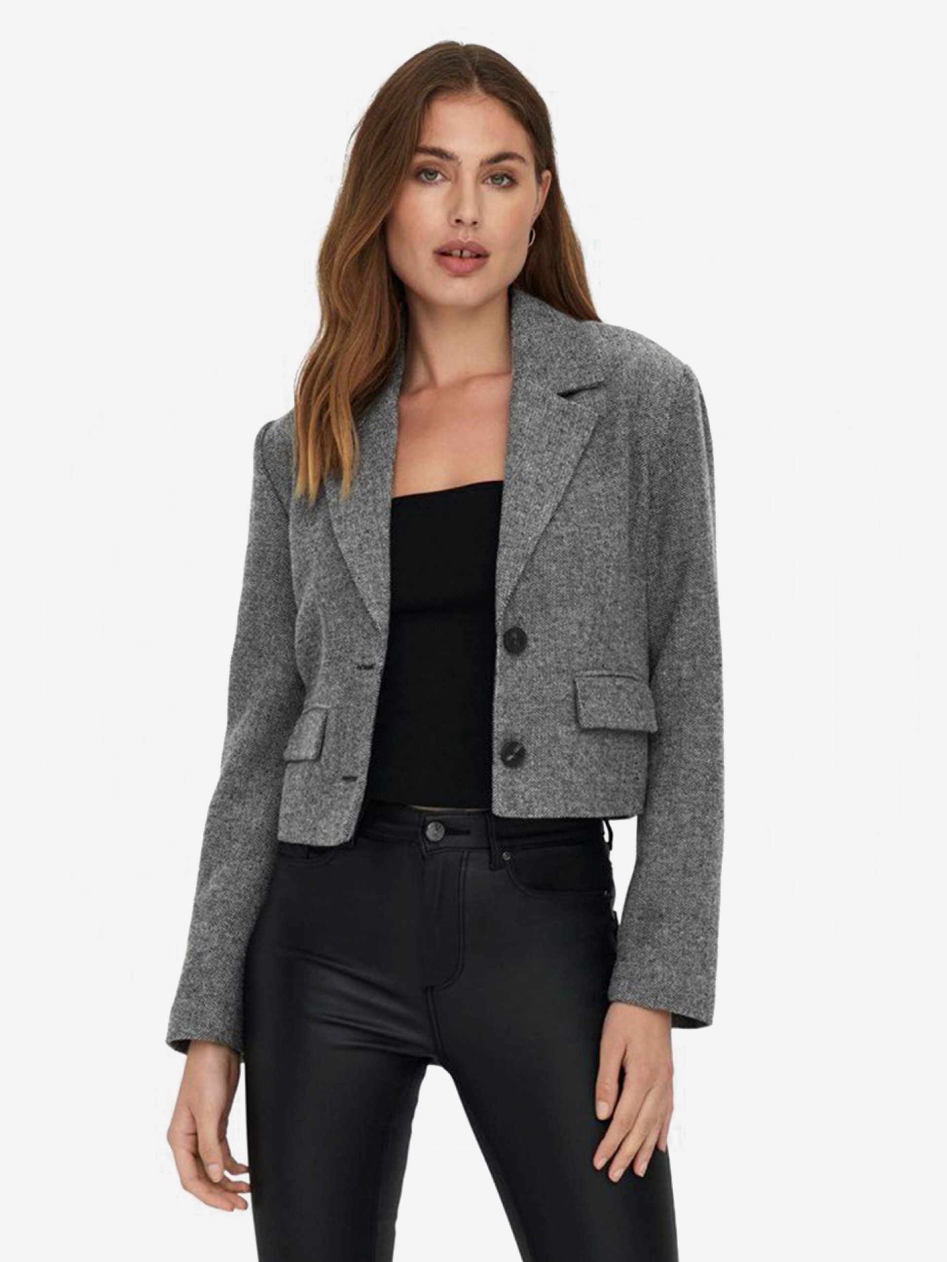 Only ONLCora L/s Hb Crop Tlr Blazer