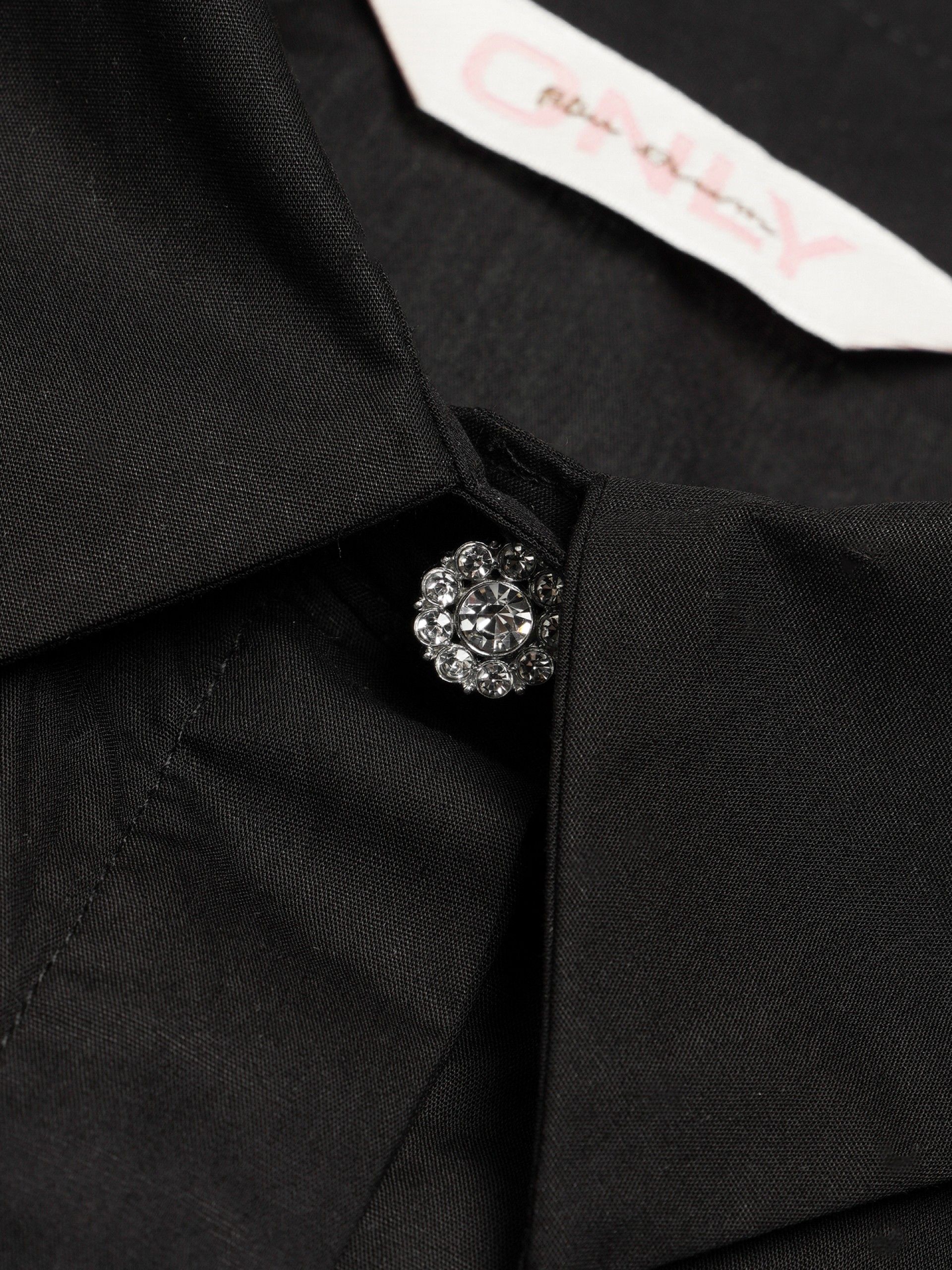 Camisa Only ONLNita Cropped Simili Button Wvn