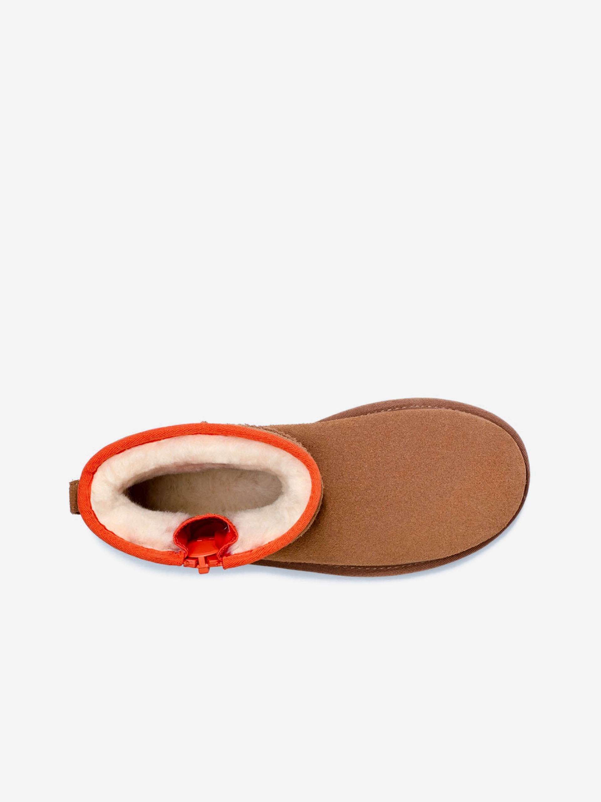 Botas Ugg Classic Mini Zipper Tape Logo Kids