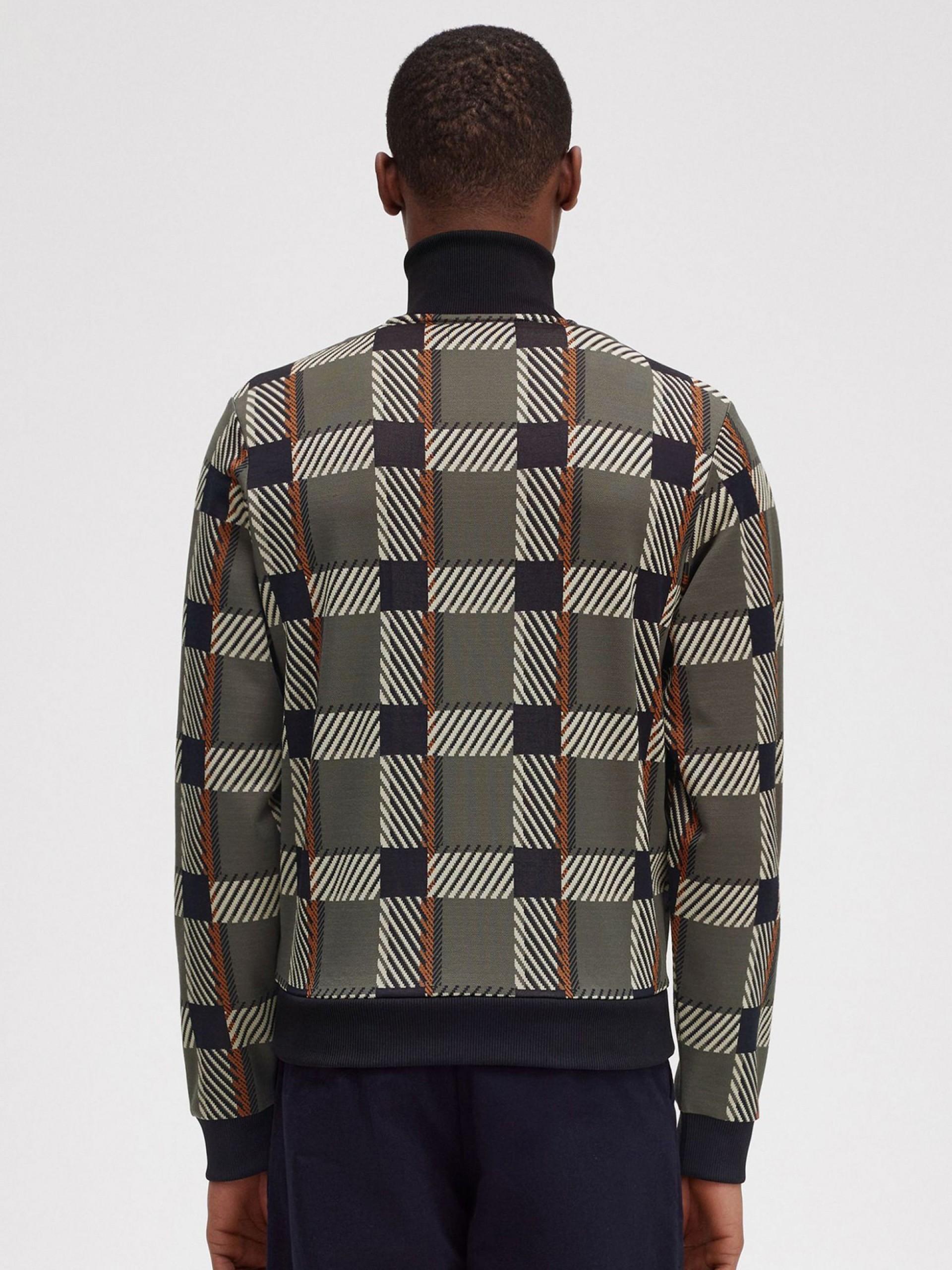 Casaco Fred Perry Glitch Tartan