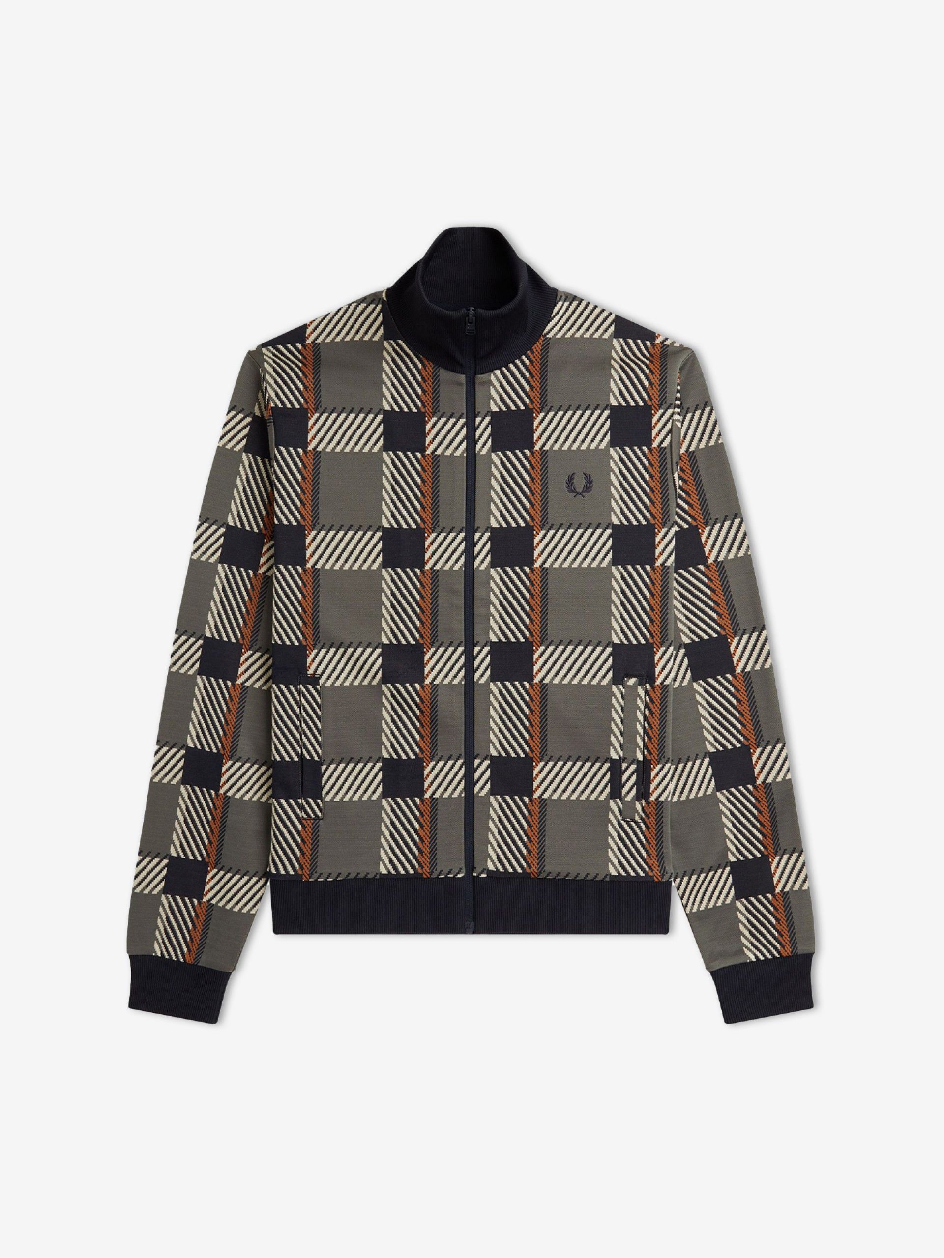 Casaco Fred Perry Glitch Tartan