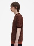 Camiseta Fred Perry Textured Knit