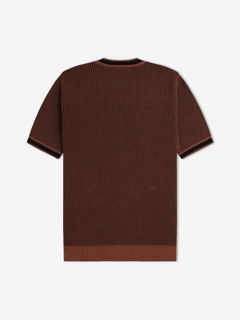 Fred perry hotsell knitted t shirt