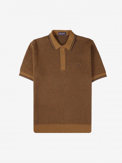 Polo Fred Perry Textured Knit