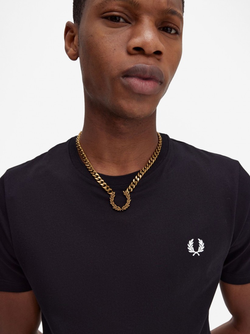 Fred Perry Chunky Laurel Wreath Necklace