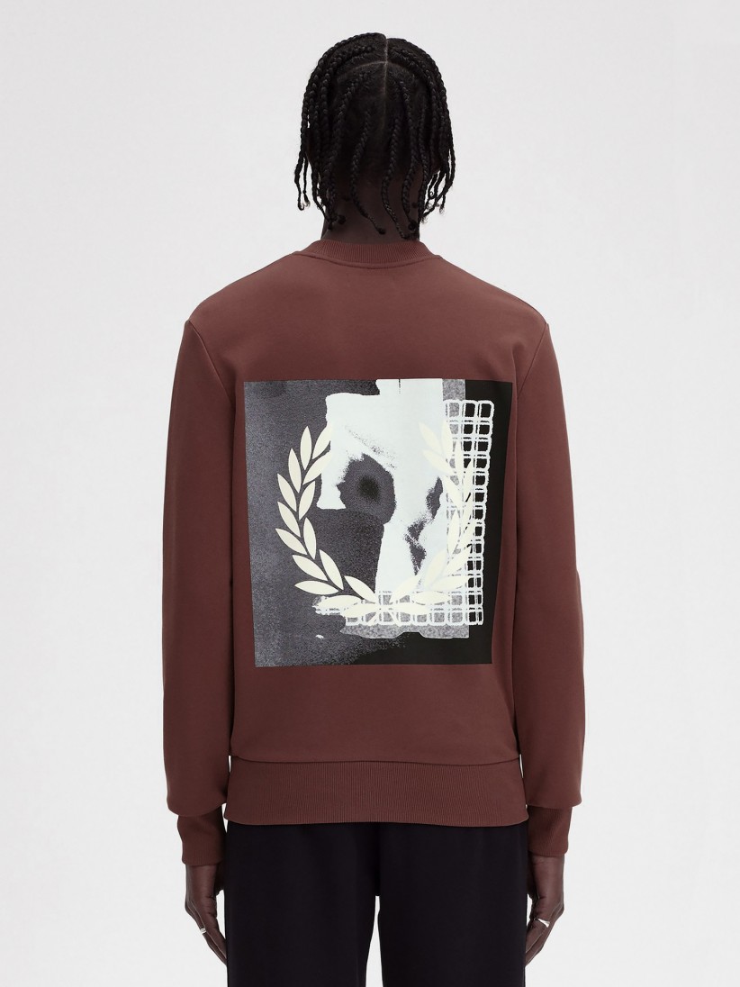 Fred Perry Grave Graphic Sweater