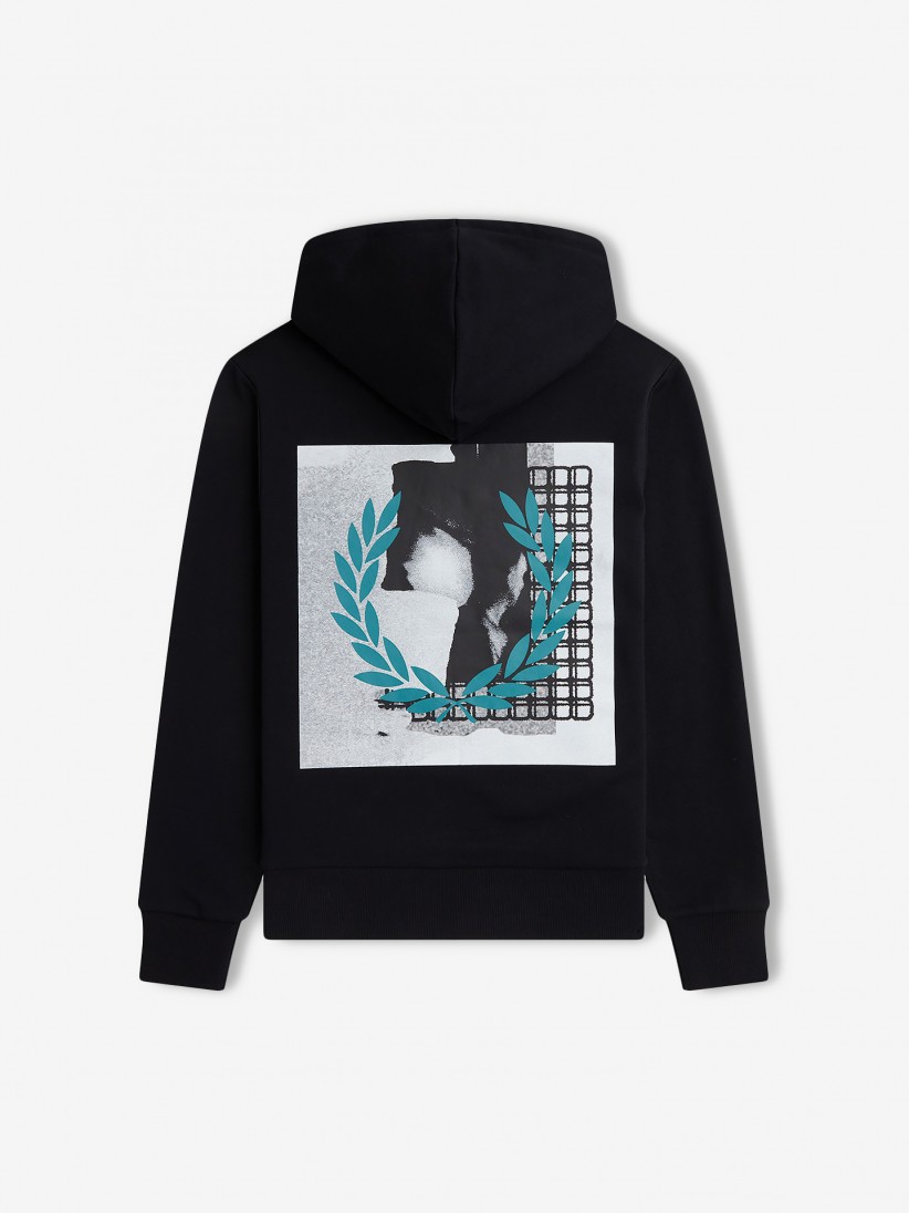 Fred Perry Rave Graphic Hoodie