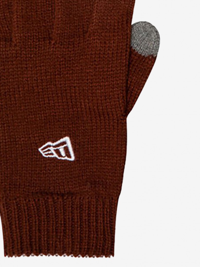 Juego New Era Script Gorro & Guantes E-Touch