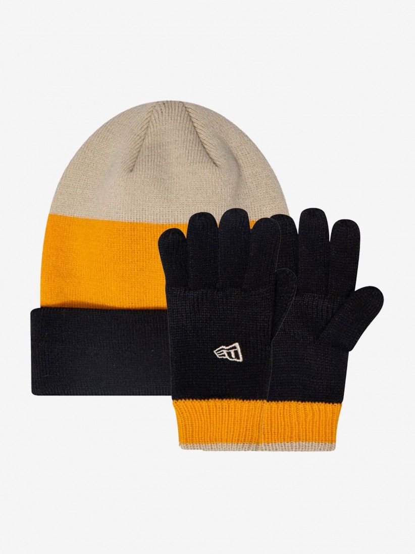 Juego New Era Script Gorro & Guantes Kids