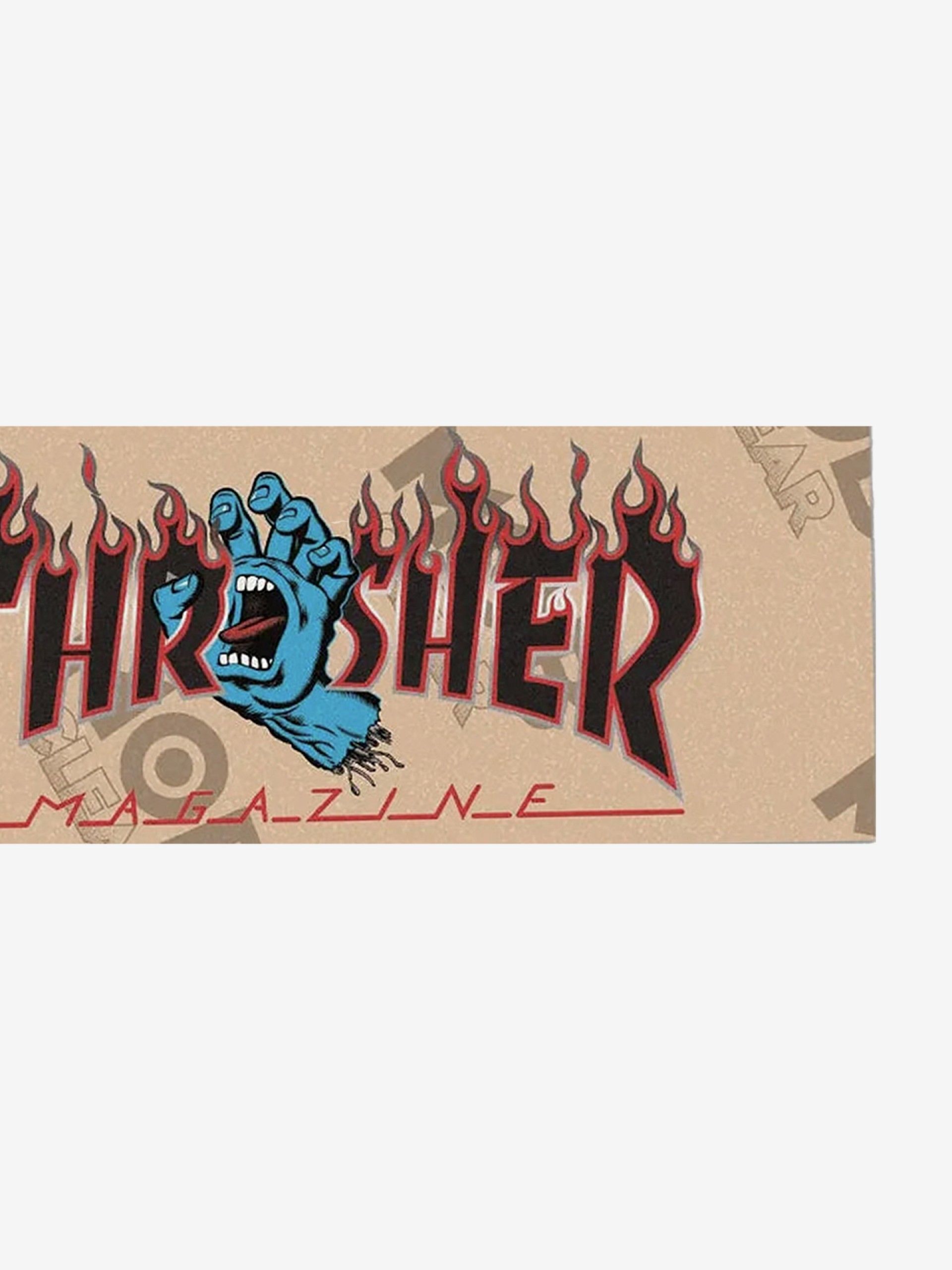 Lixas Santa Cruz X Thrasher Screaming Flame Logo