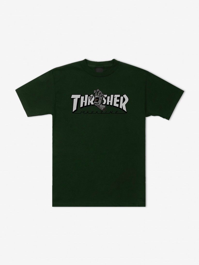 Camiseta Santa Cruz X Thrasher Screaming Logo