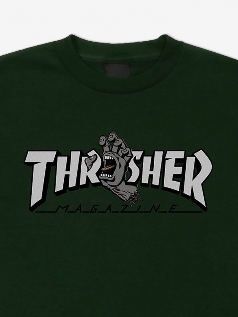 Santa Cruz X Thrasher Screaming Logo T-shirt