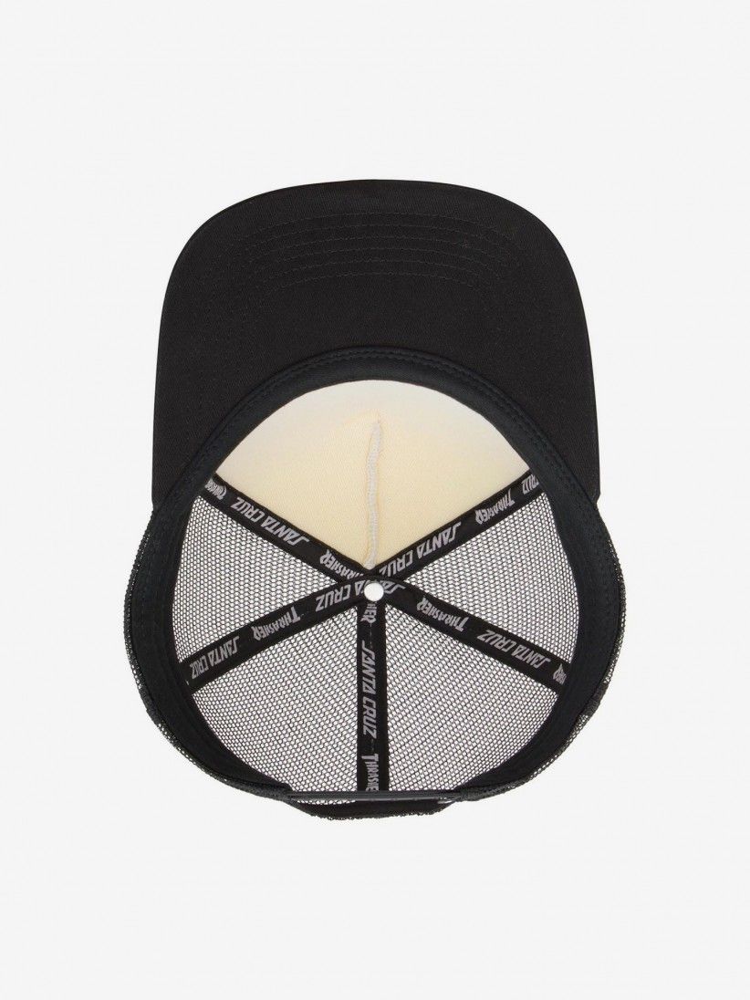 Gorra Santa Cruz X Thrasher Screaming Logo Trucker