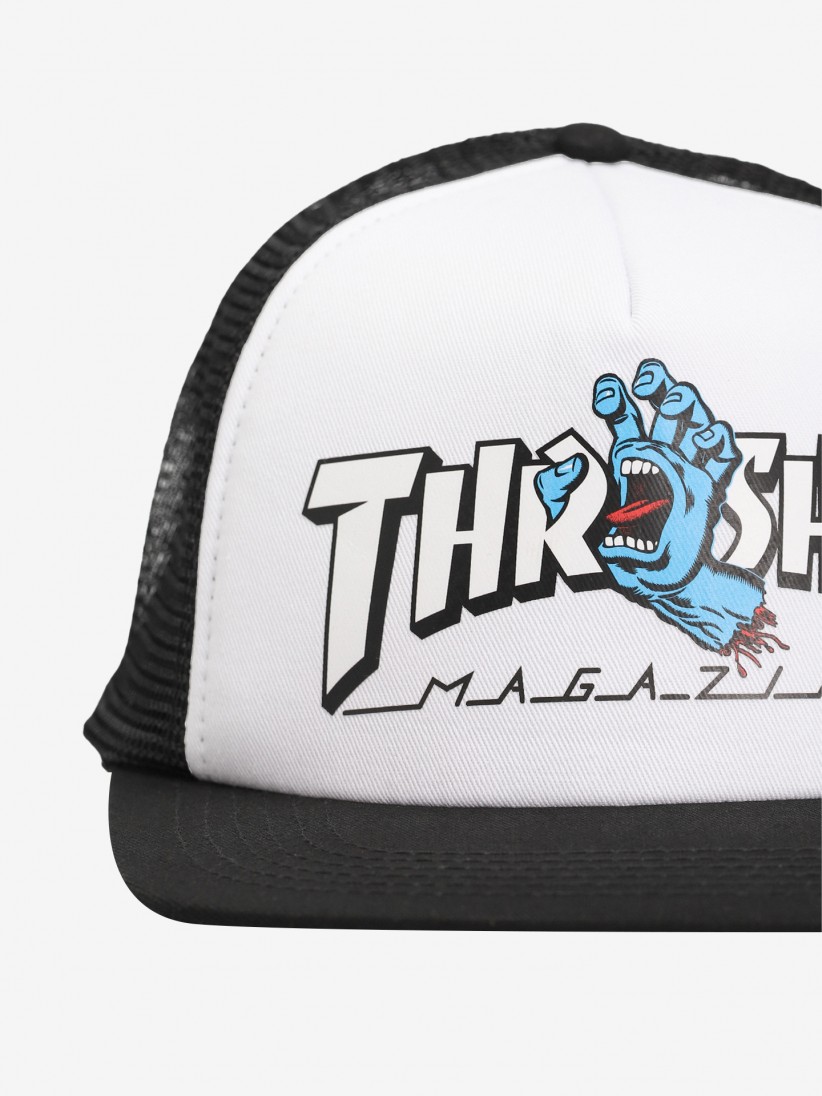 Bon Santa Cruz X Thrasher Screaming Logo Trucker