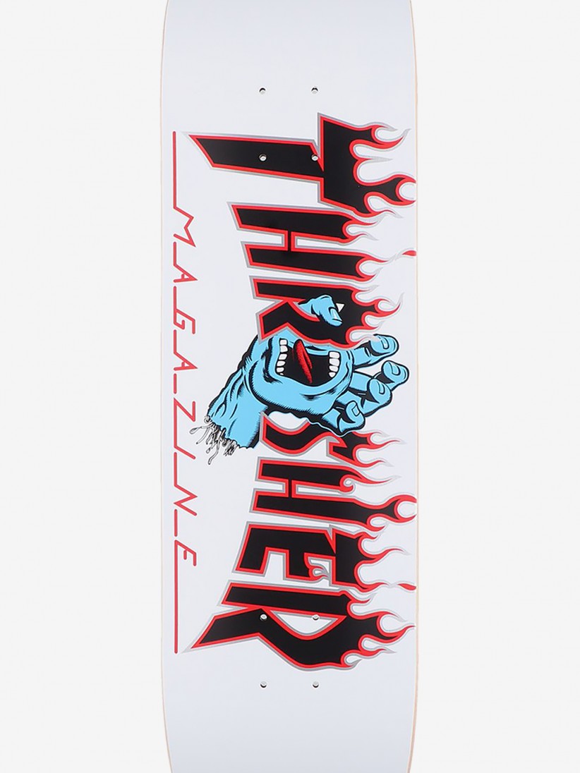 Tabla Santa Cruz X Thrasher Screaming Flame Logo 8