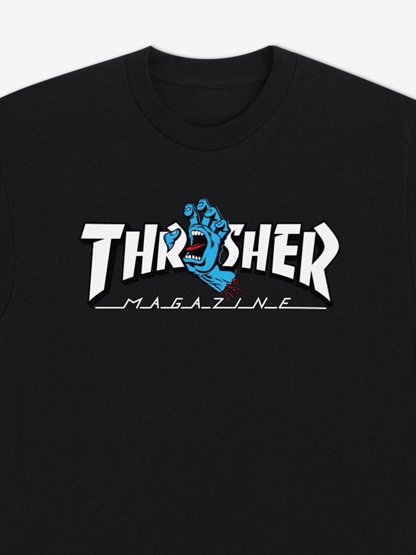 Camiseta Santa Cruz X Thrasher Screaming Logo