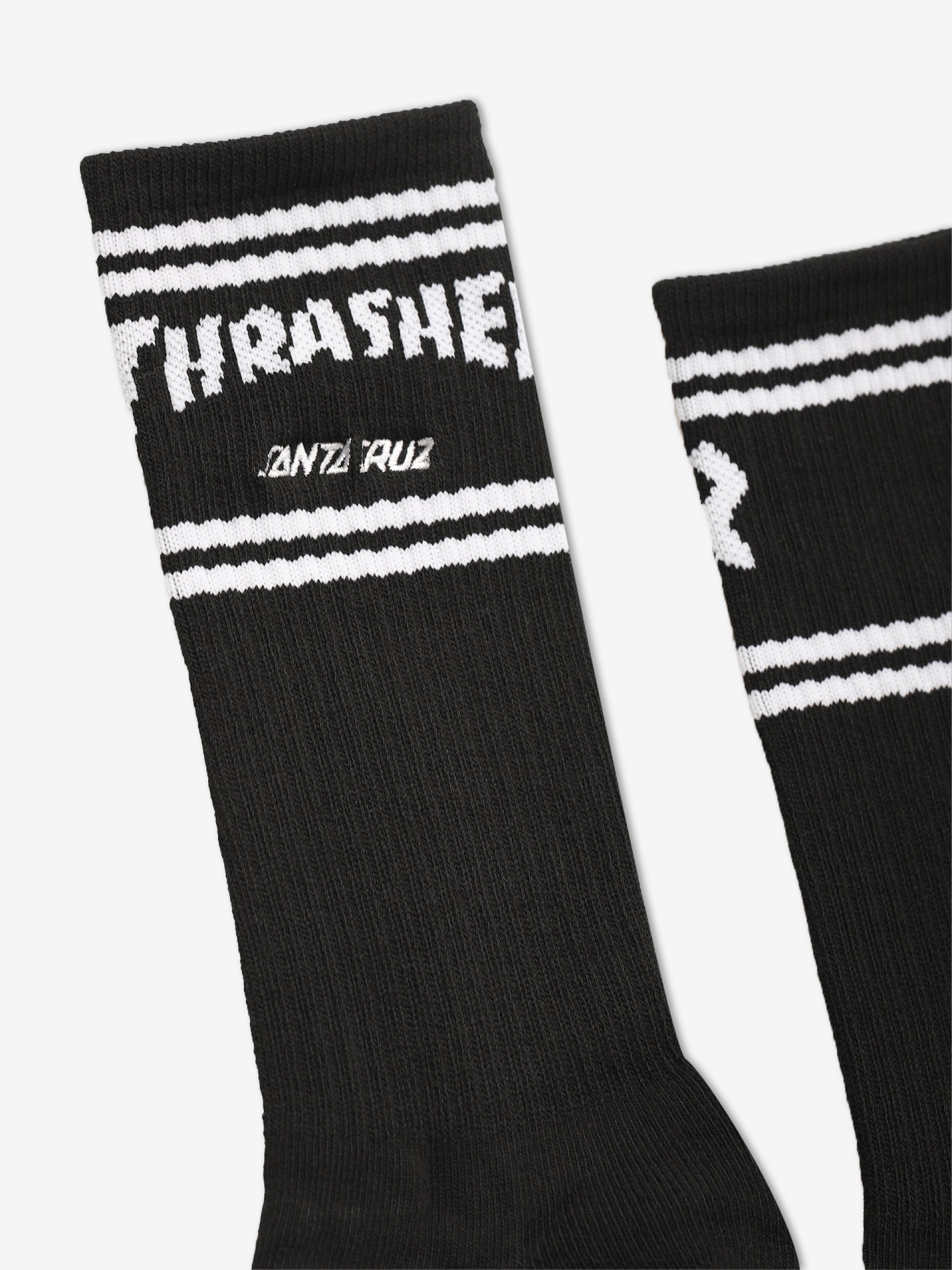 Meias Santa Cruz X Thrasher Strip