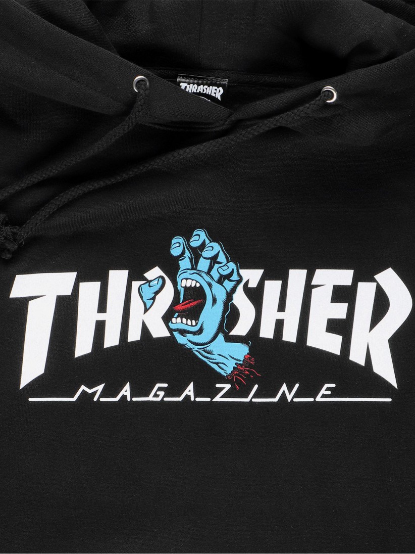 Sudadera Santa Cruz X Thrasher Screaming Logo