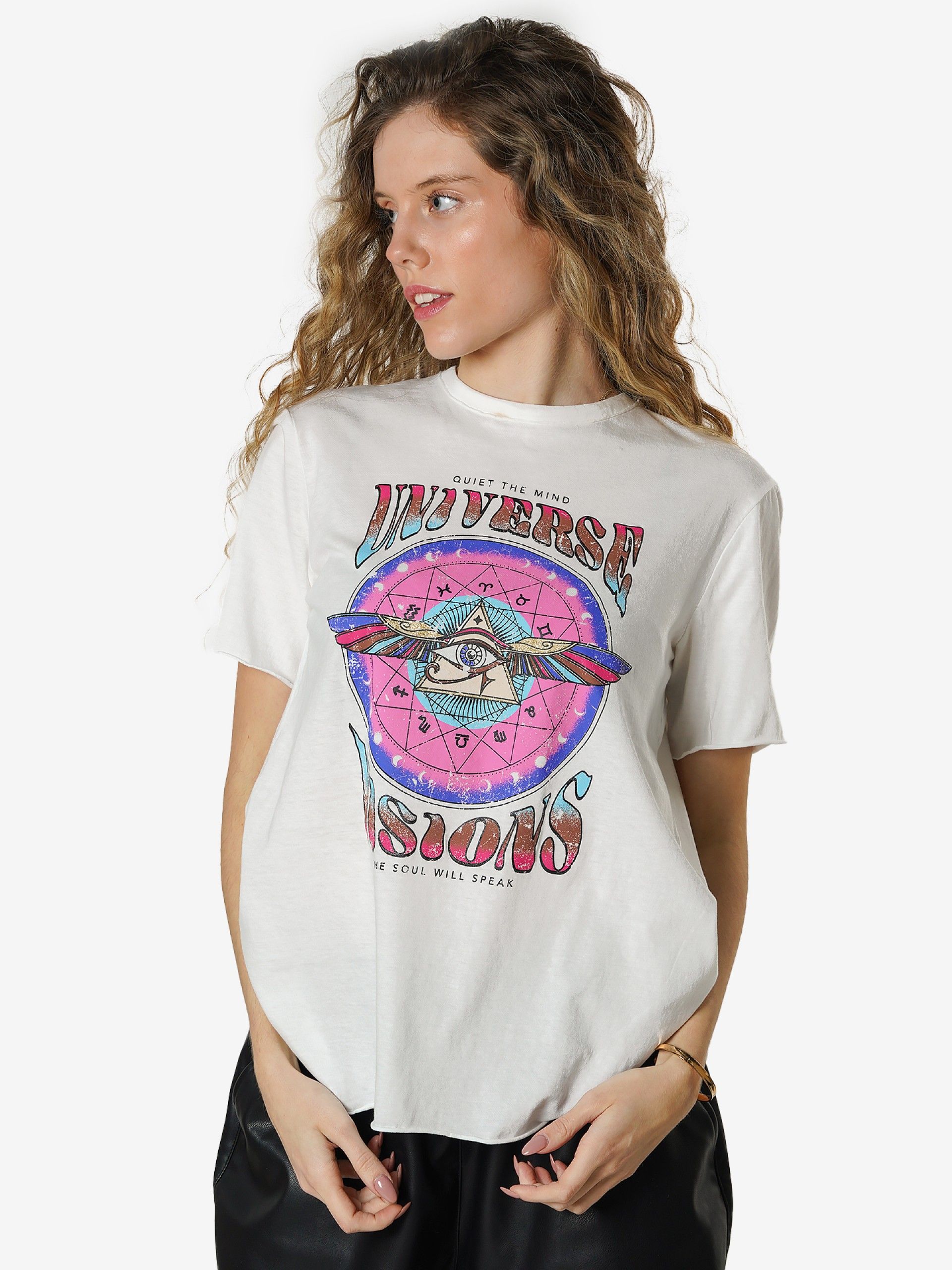 T-shirt Only ONLLucy Life Box