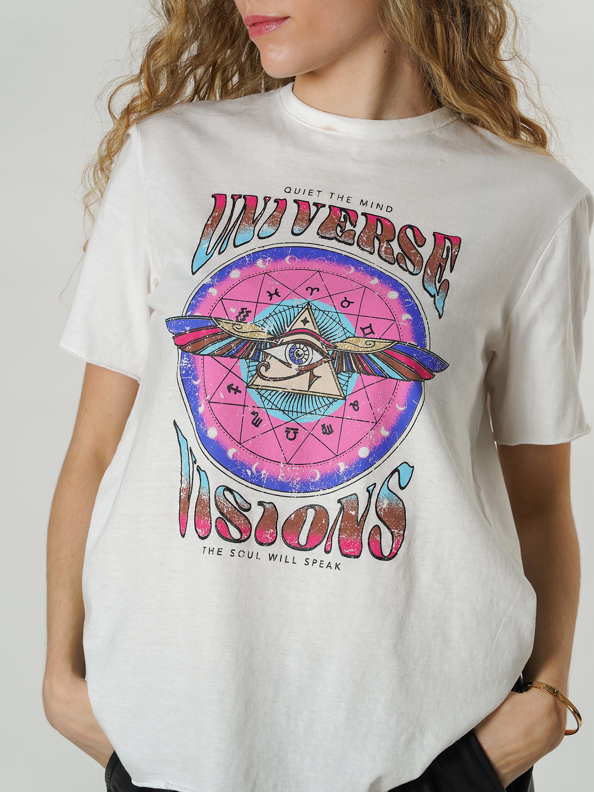 T-shirt Only ONLLucy Life Box