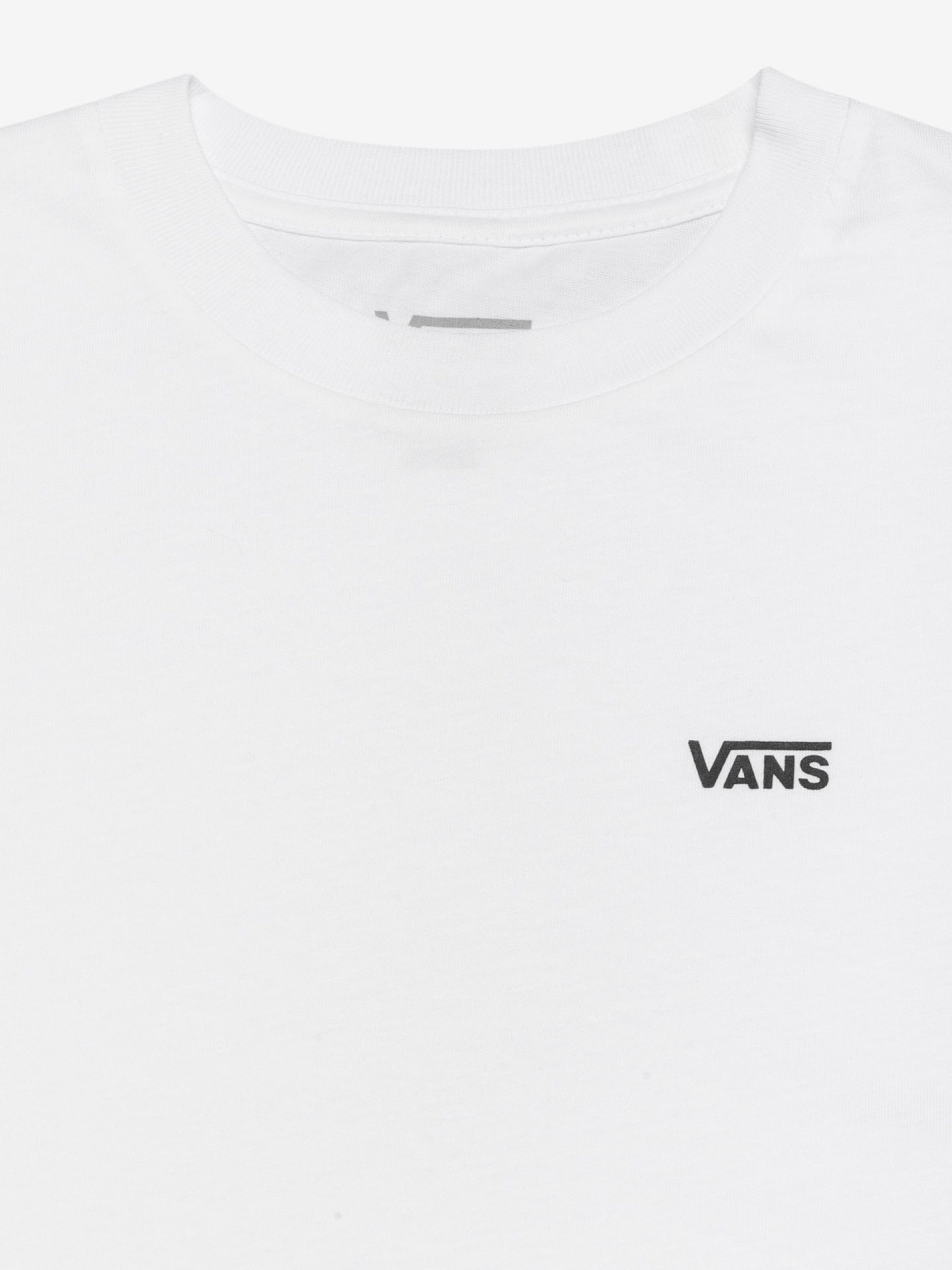Camiseta Vans By Left Chest Kids Blanca