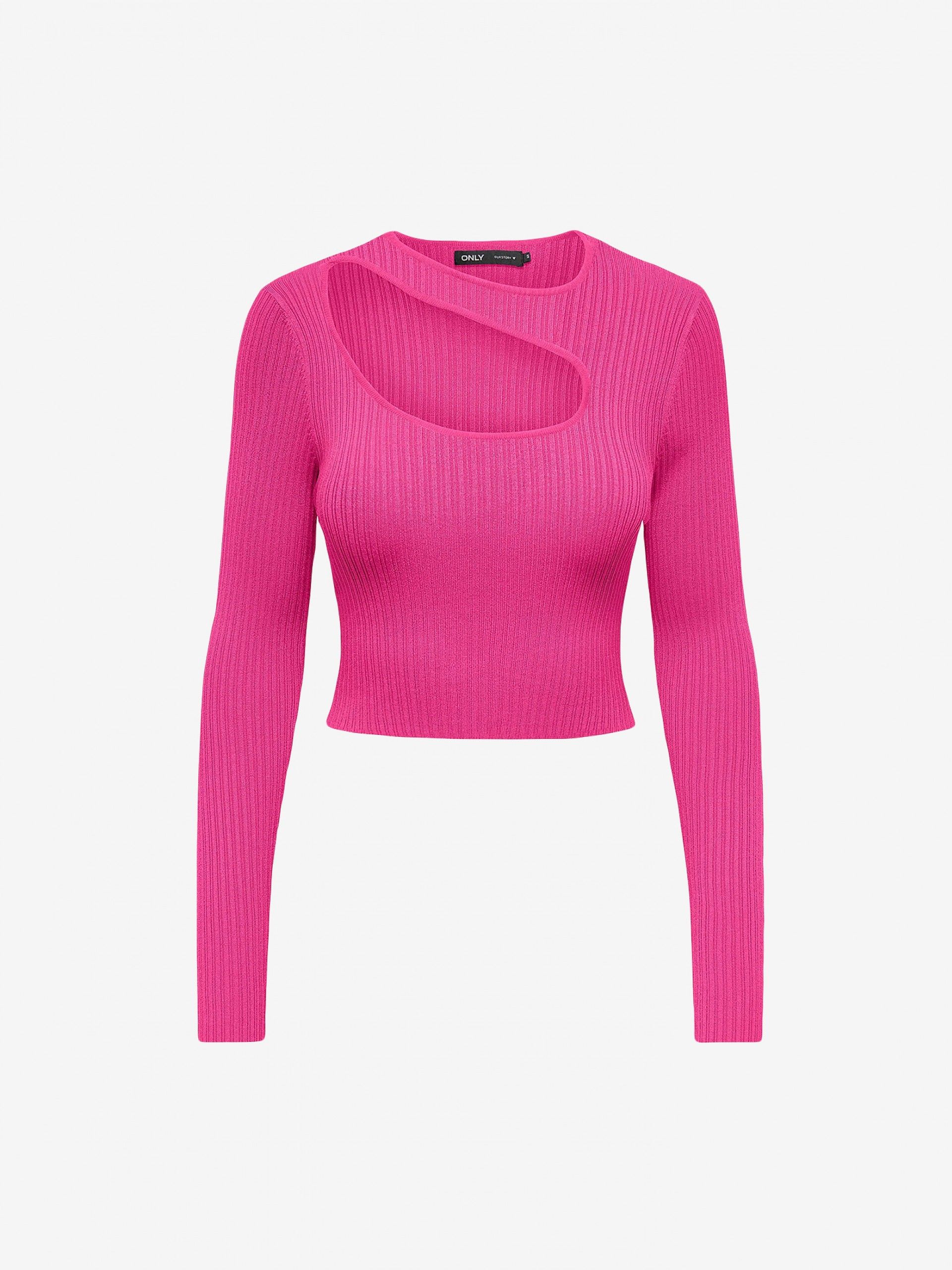 ONLMeddi Ls Peek-A-Boo O-Neck Cc Knt Jersey