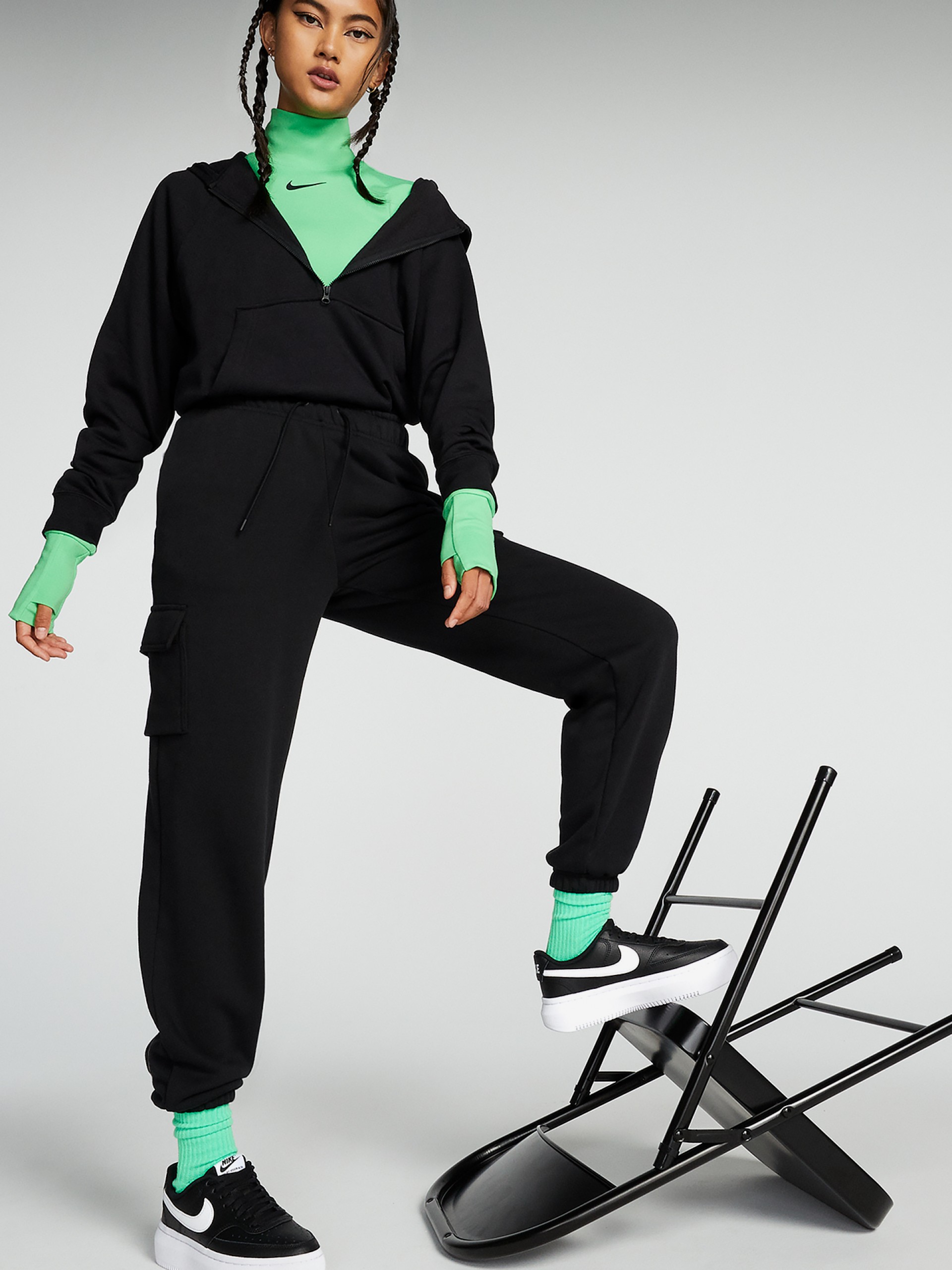 Sapatilhas Nike Court Vision Alta Leather