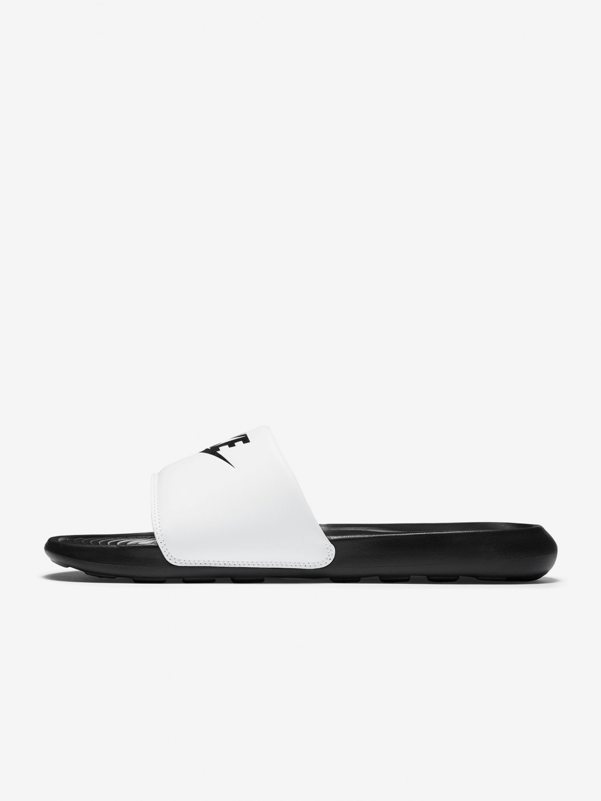 Chanclas Nike Victori One Negras y Blancas Para Hombre