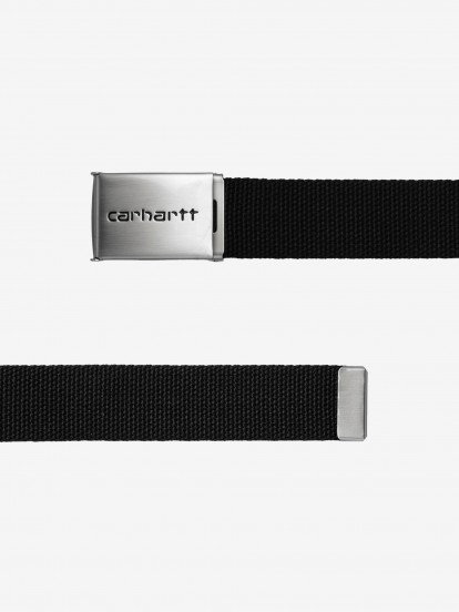 Cinto Carhartt WIP Chrome Preto