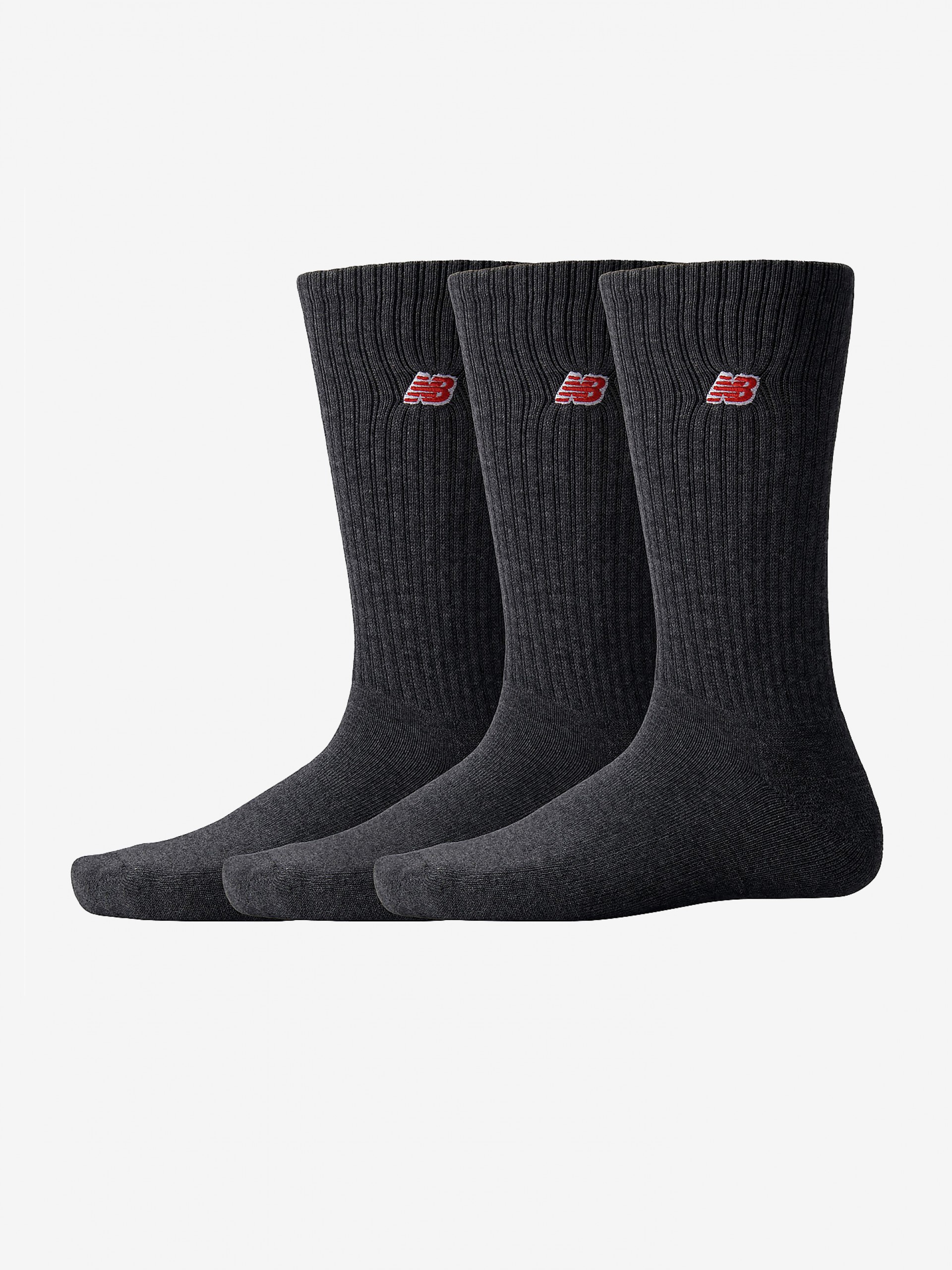Calcetines New Balance Patch Logo Crew 3 Pack