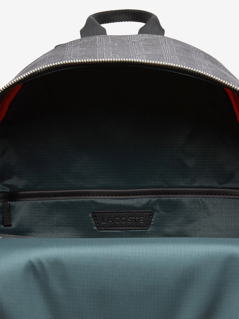 Lacoste The Blend Monogram Canvas Backpack