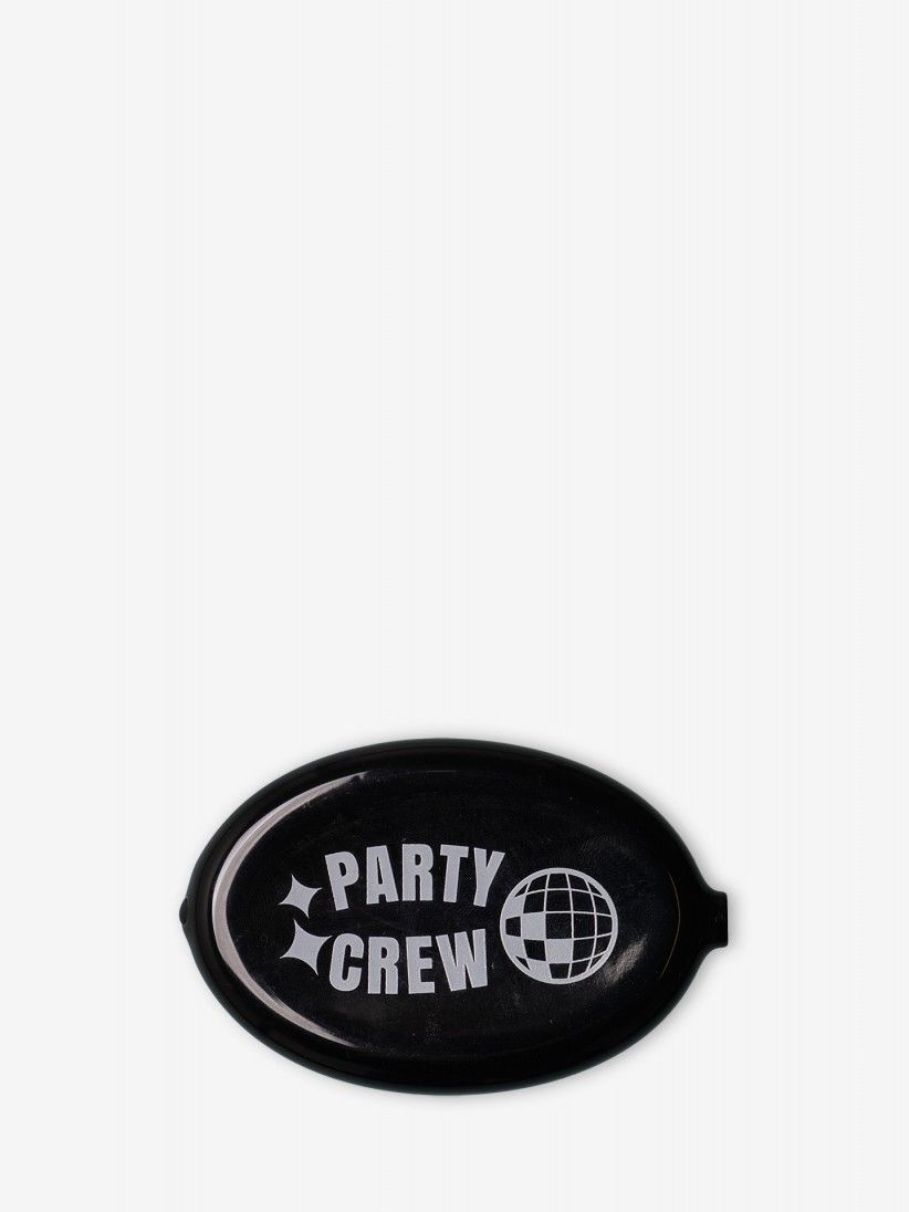 Party Crew Black White Coin Purse
