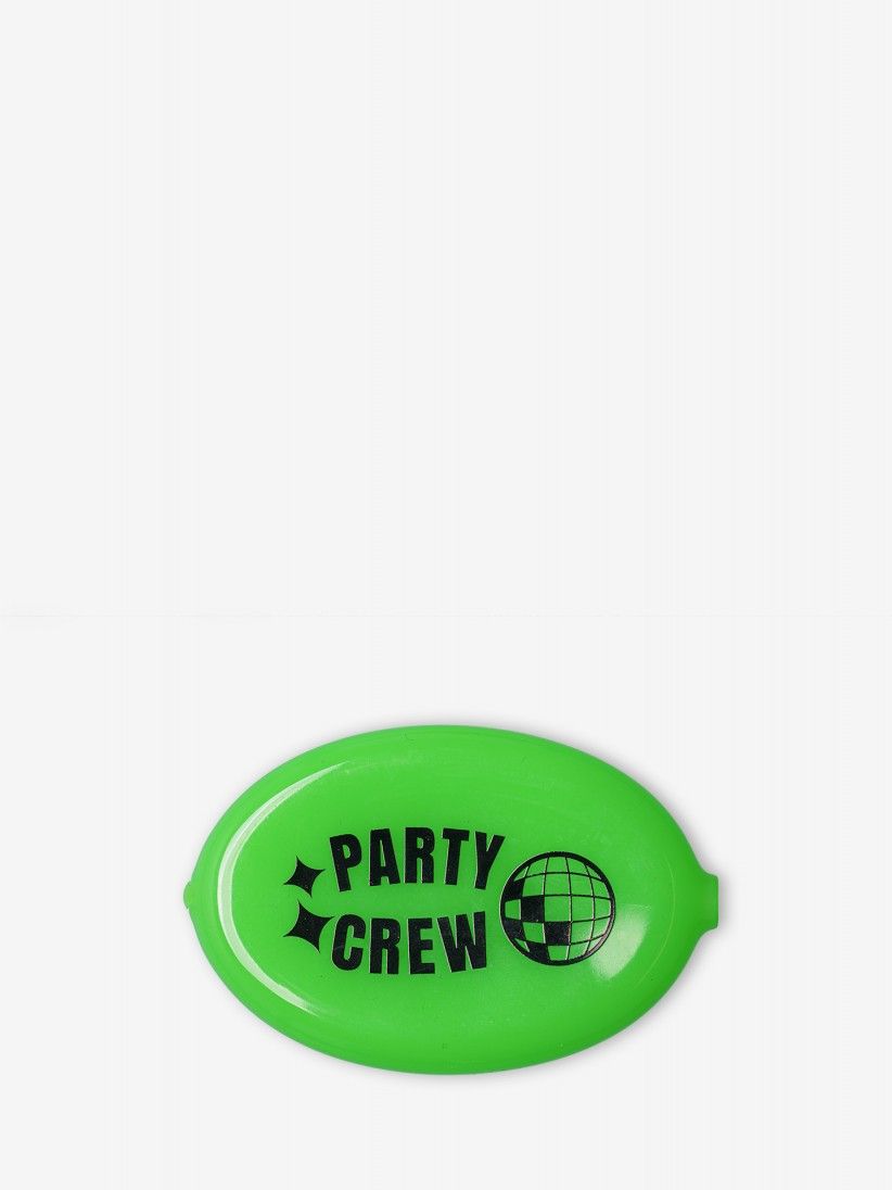 Party Crew Green Black Coin Purse