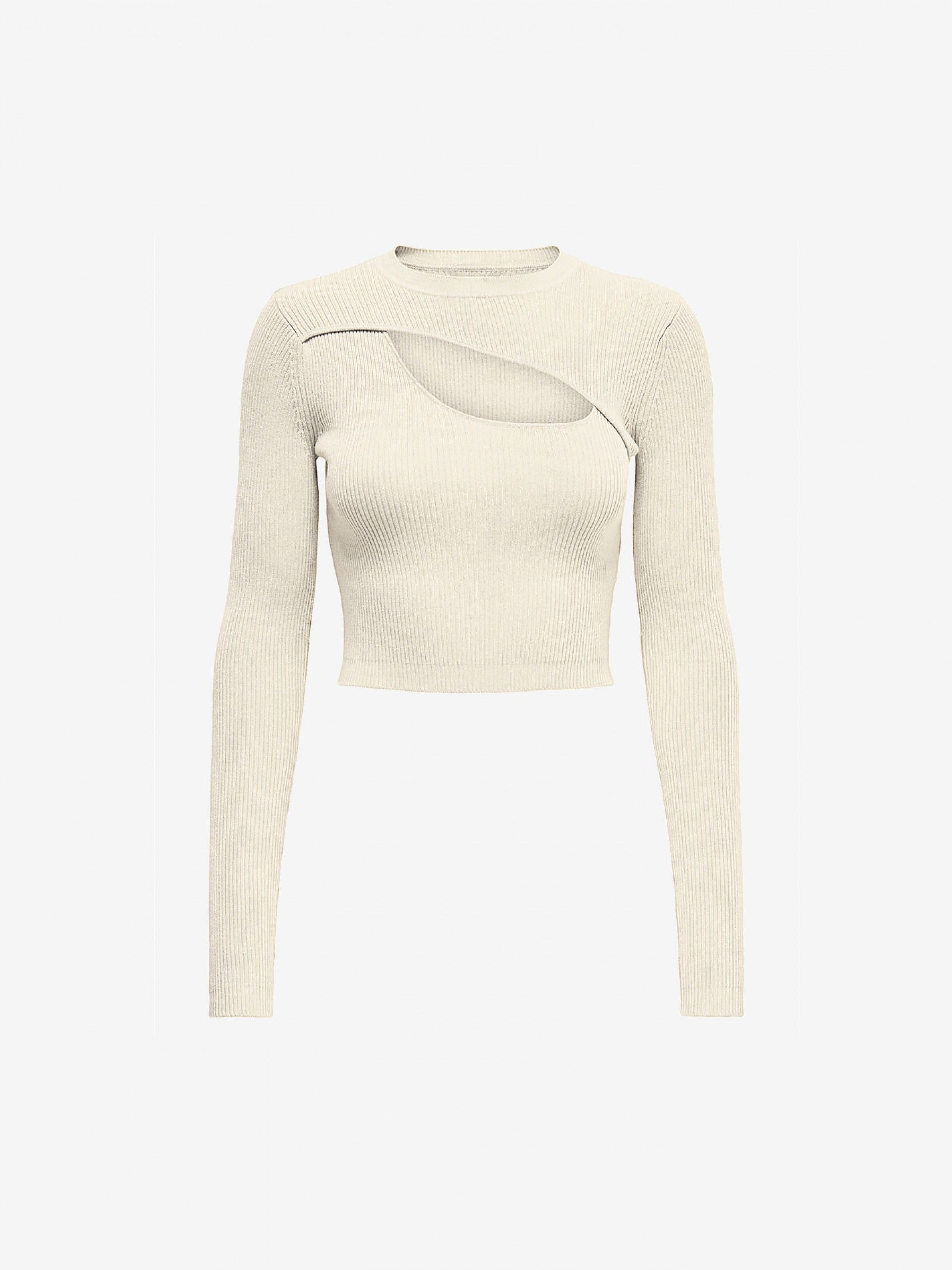 Camisola Only Liza L/S Peek-A-Boo Nca Knt