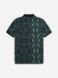 Fred Perry Snake Print Polo Shirt