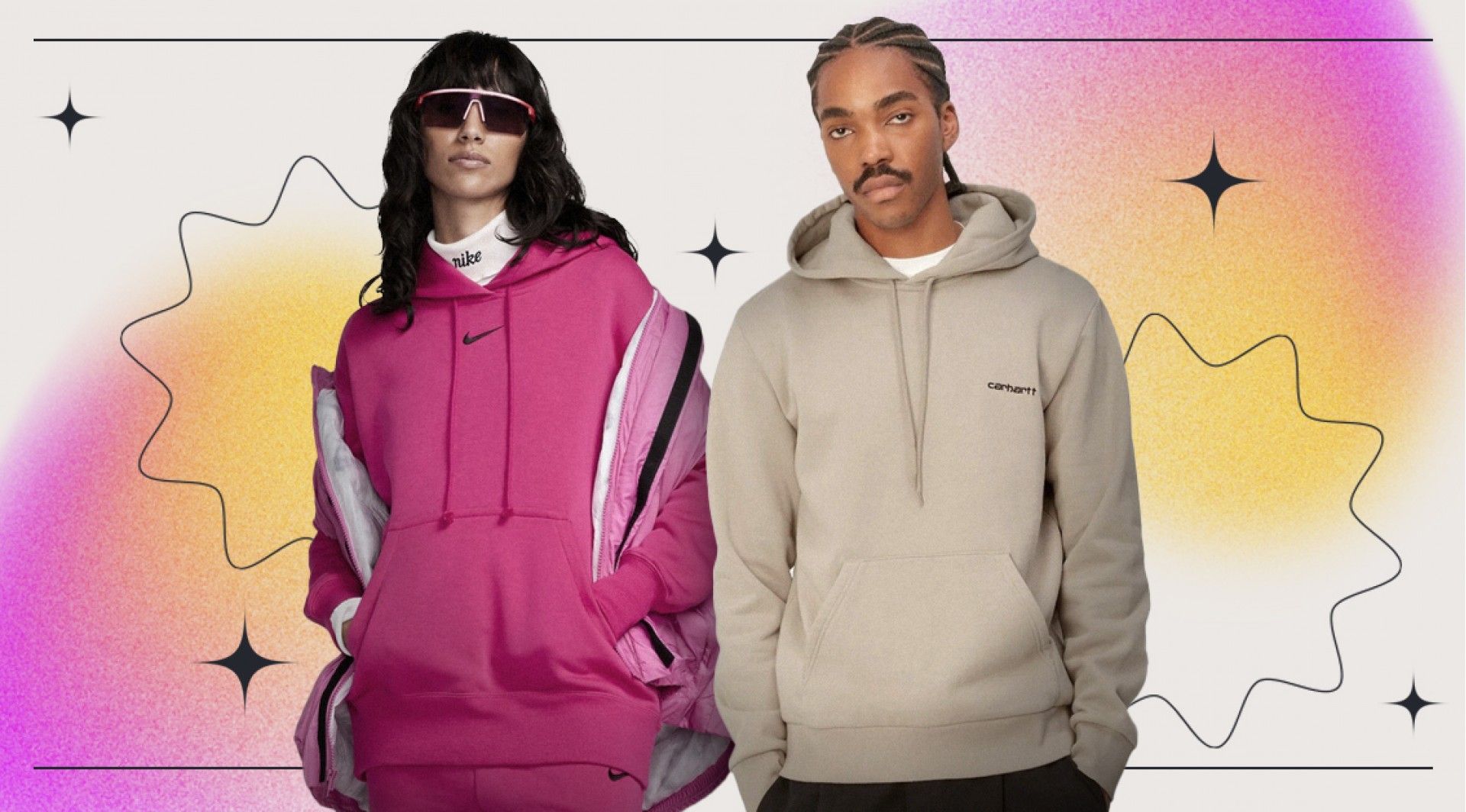 Hoodies & camisolas com capuz: Como combinar?