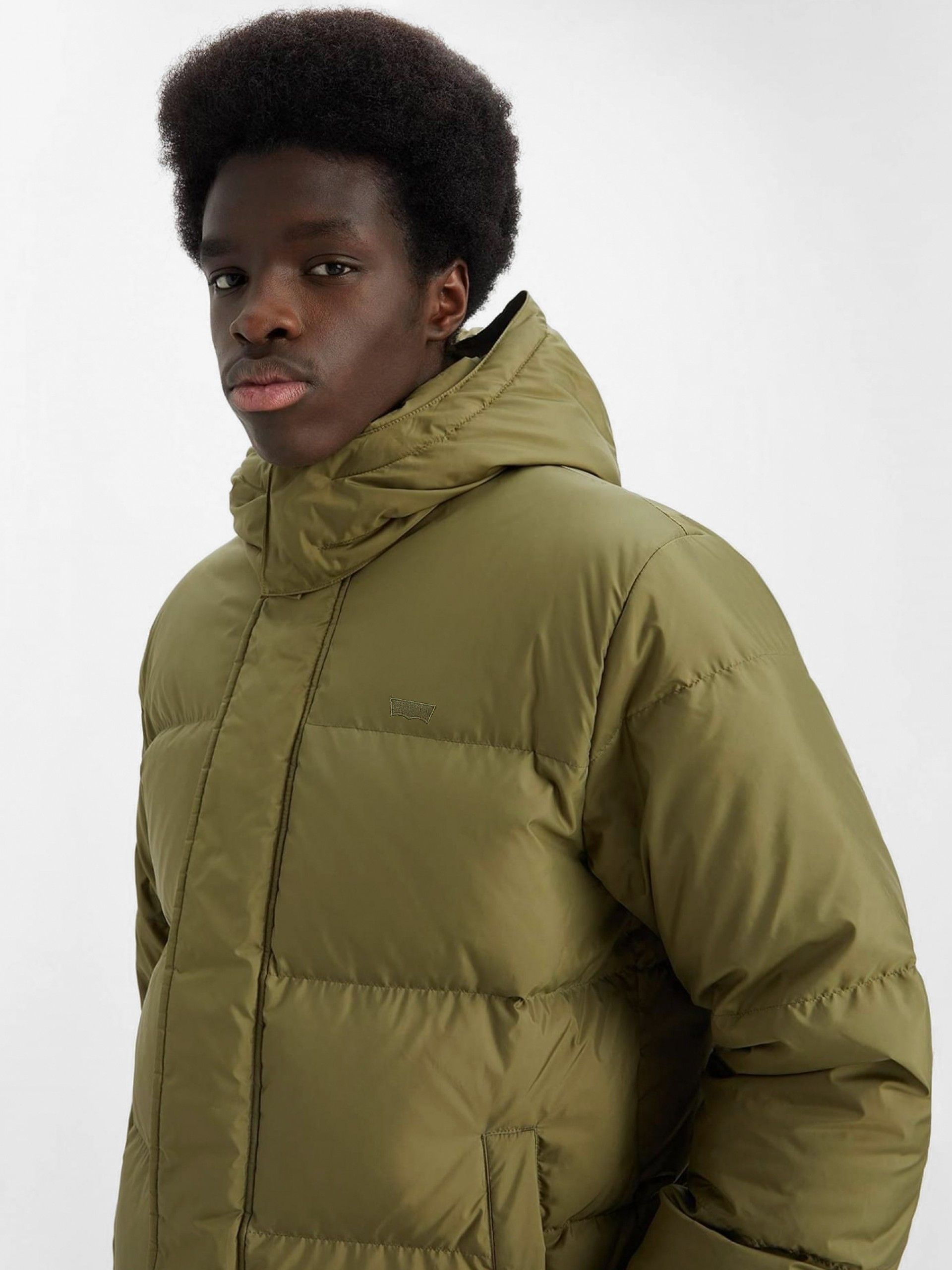 Casaco Levis Laurel Short Puffer