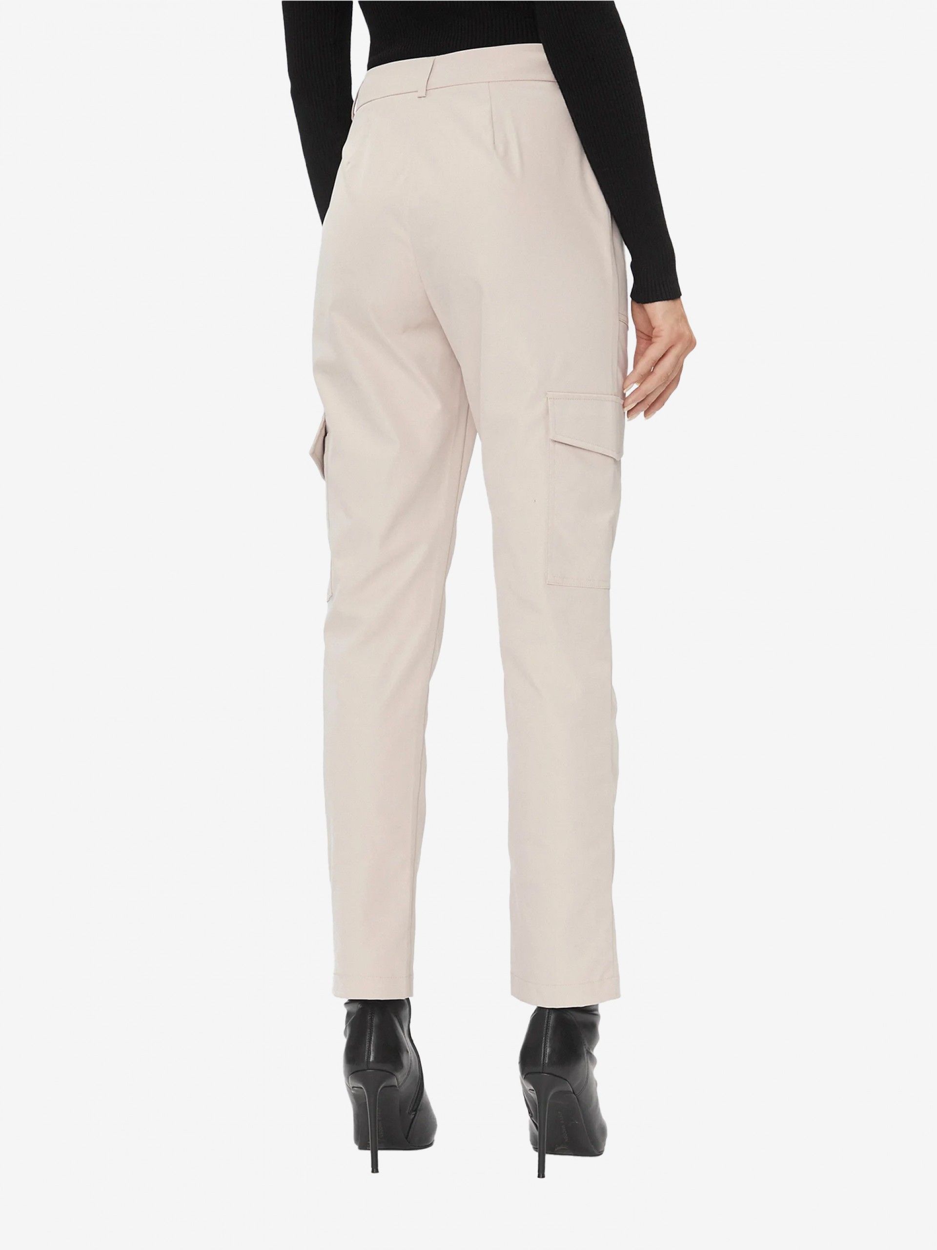 Calças Only ONLEmber Hw Satin Cargo Pnt