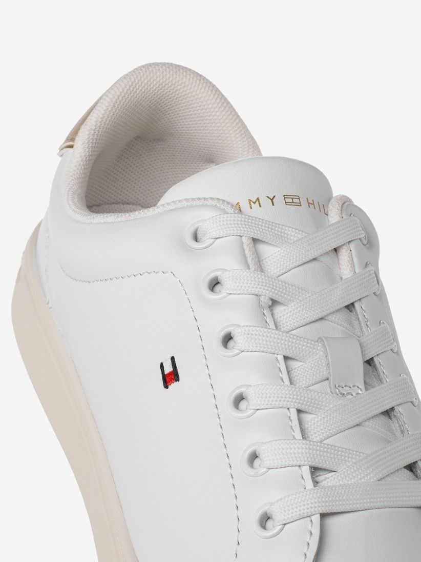 Tommy Hilfiger Essential Leather Flag Cupsole Sneakers