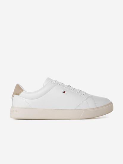 Tommy Hilfiger Essential Leather Flag Cupsole Sneakers