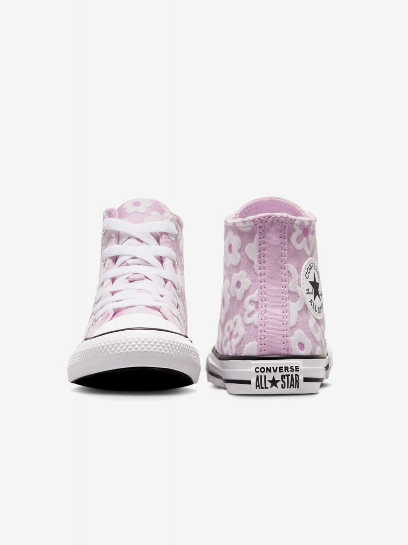 Converse Chuck Taylor Floral Embroidery High Top Sneakers