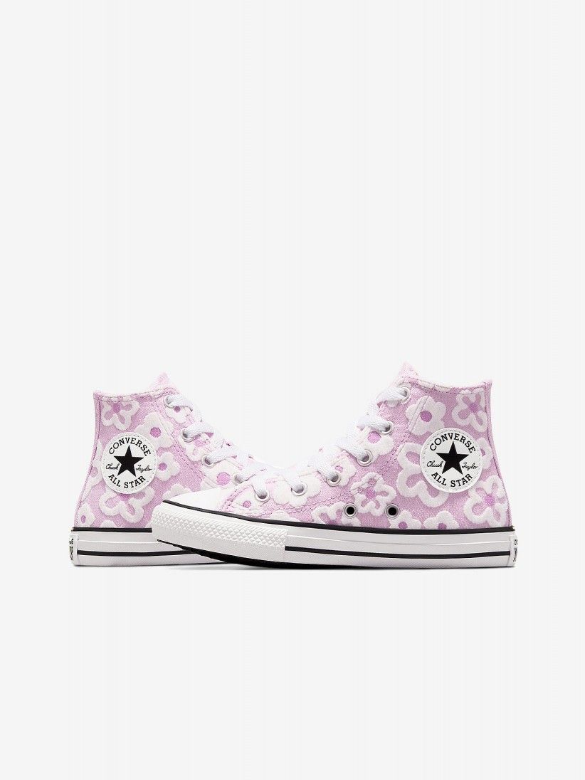 Converse Chuck Taylor Floral Embroidery High Top Sneakers