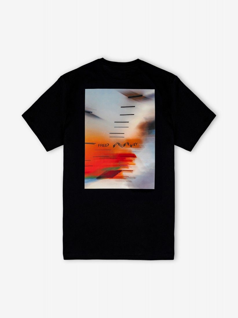 Fred Perry Abstract Graphic T-shirt