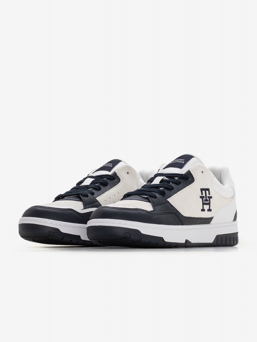 Tommy Hilfiger Leather Half-Cleat Basketball Sneakers