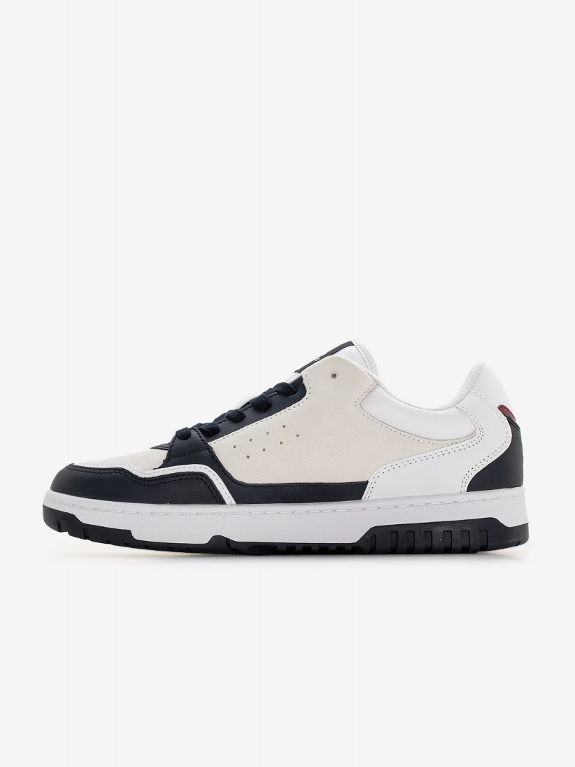 Tommy Hilfiger Leather Half-Cleat Basketball Sneakers